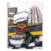 Yorkie Poo chef Notitieboek (Voorkant)