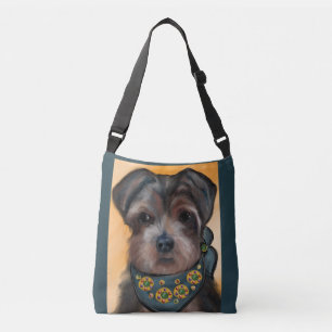 YORKIE POO CROSSBODY TAS
