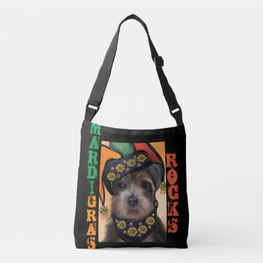 YORKIE POO          CROSSBODY TAS (Voorkant)
