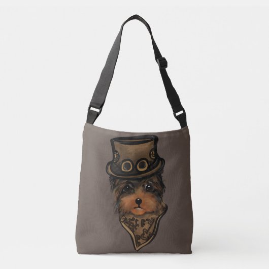 Yorkie Poo Crossbody Tas (Voorkant)
