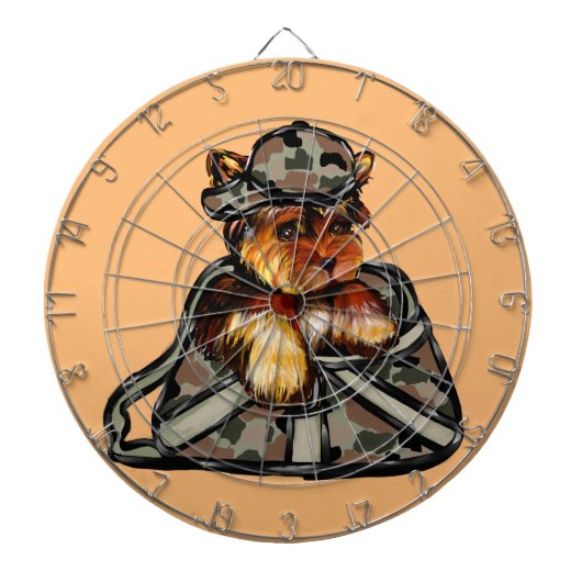 YORKIE POO DARTBORD (Voorkant)