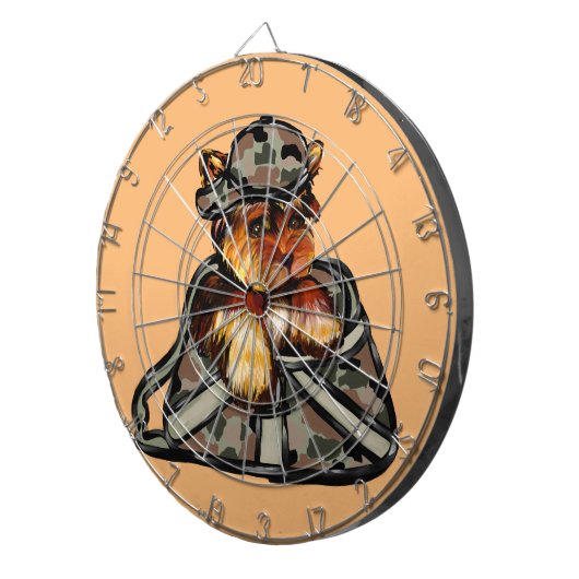YORKIE POO DARTBORD (Voorkant Rechts)