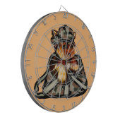 YORKIE POO DARTBORD (Voorkant Links)