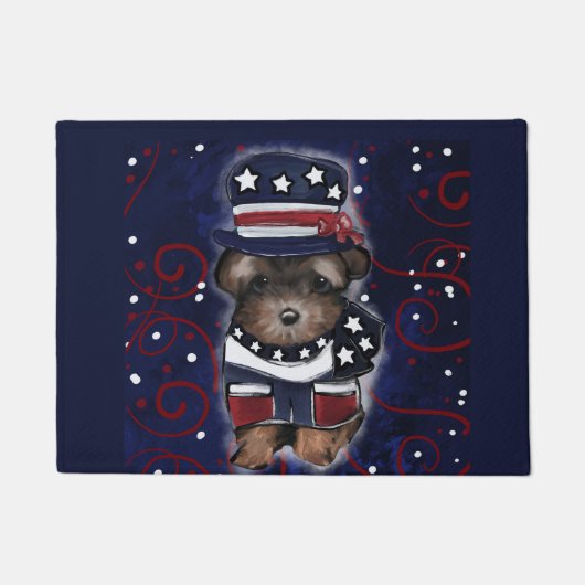 Yorkie Poo Deurmat (Voorkant)