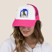 Yorkie Poo Engel Trucker Pet (In situ)