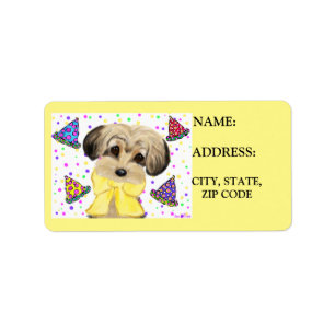 YORKIE POO ETIKET