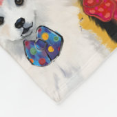 Yorkie Poo Fleece Deken (Hoek)