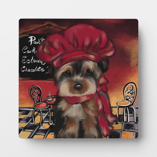 YORKIE POO FOTOPLAAT (Voorkant)