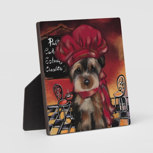 YORKIE POO FOTOPLAAT (Voorkant)