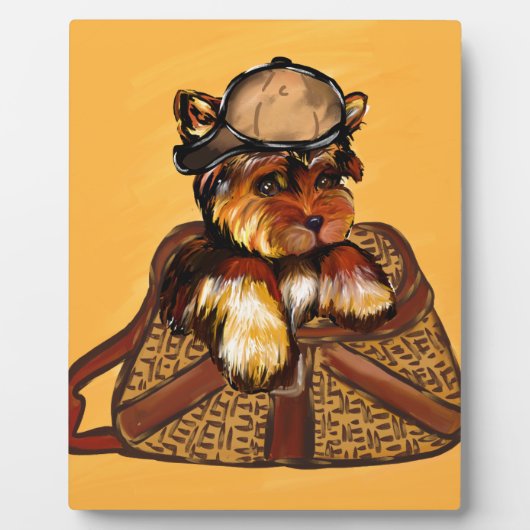 YORKIE POO FOTOPLAAT (Voorkant)