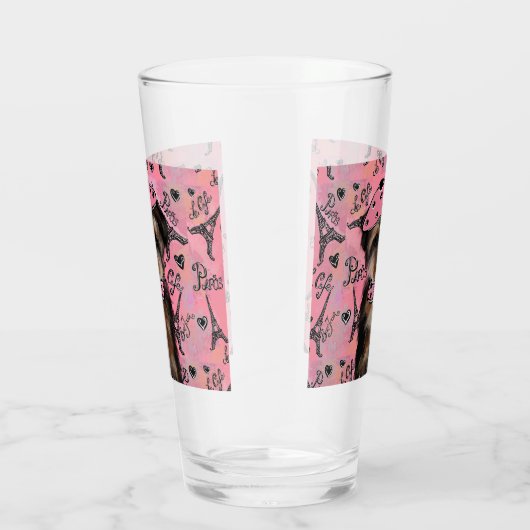 YORKIE POO GLAS (Rechts)