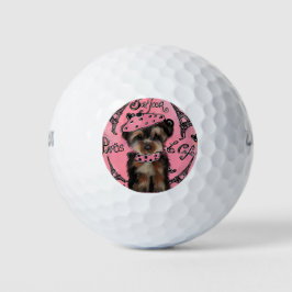 YORKIE POO GOLFBALLEN