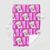 YORKIE POO GOLFHANDDOEK (Insitu)