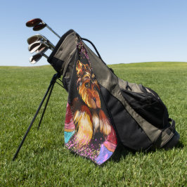 Yorkie Poo Golfhanddoek
