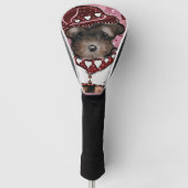 Yorkie Poo Golfheadcover (Voorkant)