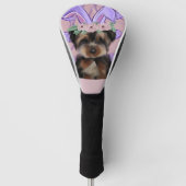 Yorkie Poo Golfheadcover (Voorkant)