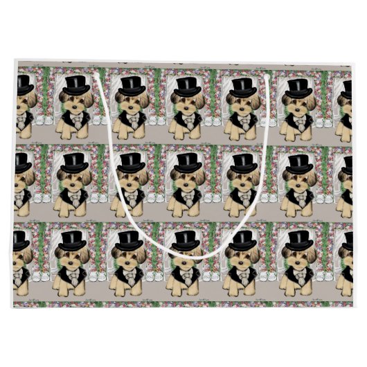 YORKIE POO GROOT CADEAUZAKJE (Achterkant)