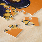 YORKIE POO - HALLOWEEN LEGPUZZEL (Zijkant)