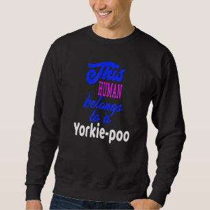 Yorkie Poo Hond Poodle Yorkshire Terrier Trui
