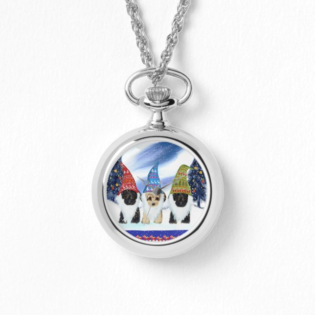 YORKIE POO HORLOGE (Voorkant)