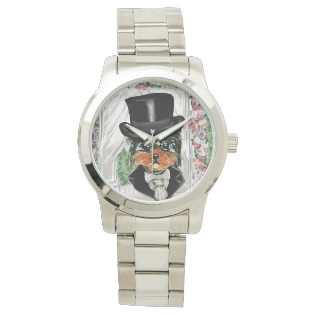 YORKIE POO HORLOGE (Voorkant)