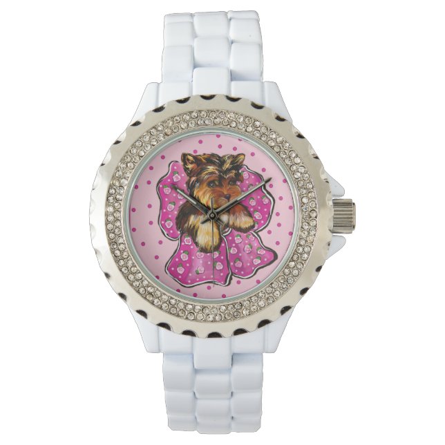YORKIE POO HORLOGE (Voorkant)