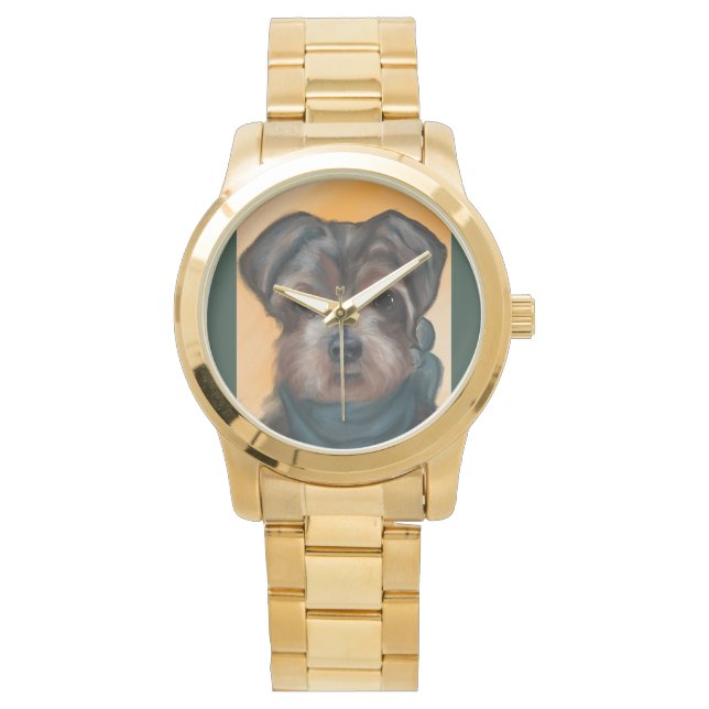 YORKIE POO            HORLOGE (Voorkant)