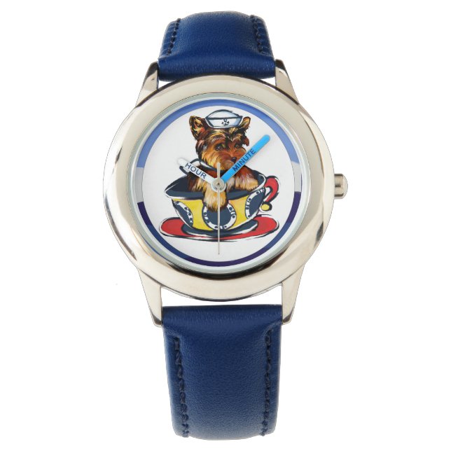 Yorkie Poo Horloge (Voorkant)