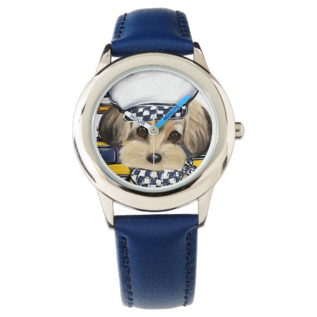YORKIE POO HORLOGE (Voorkant)