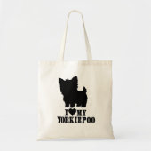 Yorkie Poo - Ik hou van My Yorkie Poo Tote Bag (Voorkant)