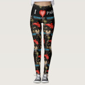 YORKIE POO IN PARIS LEGGINGS (Voorkant)