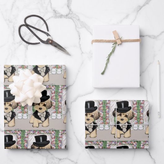 YORKIE POO INPAKPAPIER VEL (Voorkant)