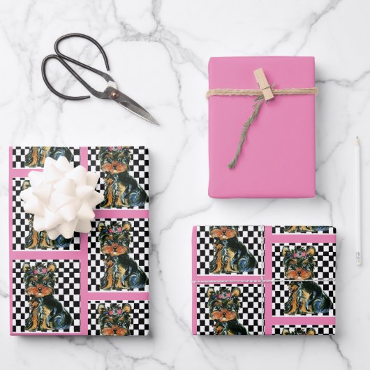 YORKIE POO INPAKPAPIER VEL (Voorkant)
