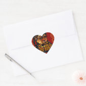 Yorkie Poo Jaar van de Hond Hart Sticker (Envelop)