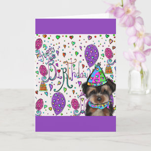 Yorkie Poo Kaart