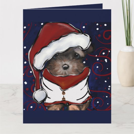 Yorkie Poo Kaart (Voorkant)