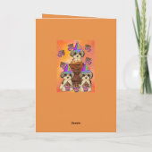 Yorkie Poo Kaart (Achterkant)