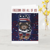 Yorkie Poo Kaart (Gele Bloem)