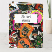 YORKIE POO KAART (Achterkant)