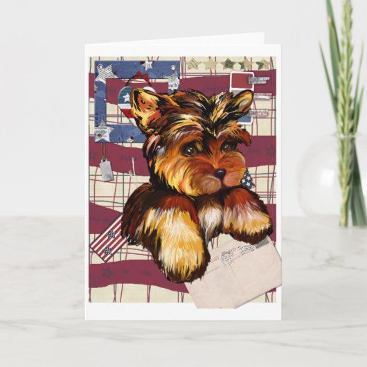 YORKIE POO KAART (Voorkant)