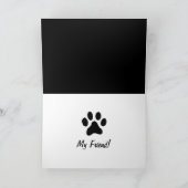 YORKIE POO  KAART (Binnen)