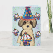 Yorkie Poo Kaart (Voorkant)