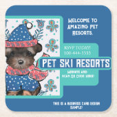 Yorkie Poo Kartonnen Onderzetters (Voorkant)