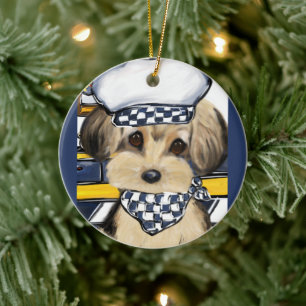 YORKIE POO KERAMISCH ORNAMENT