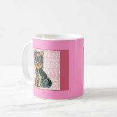 Yorkie Poo Koffiemok (Voorkant links)