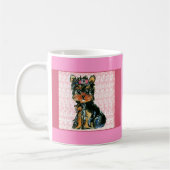 Yorkie Poo Koffiemok (Links)