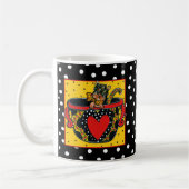 Yorkie Poo Koffiemok (Links)