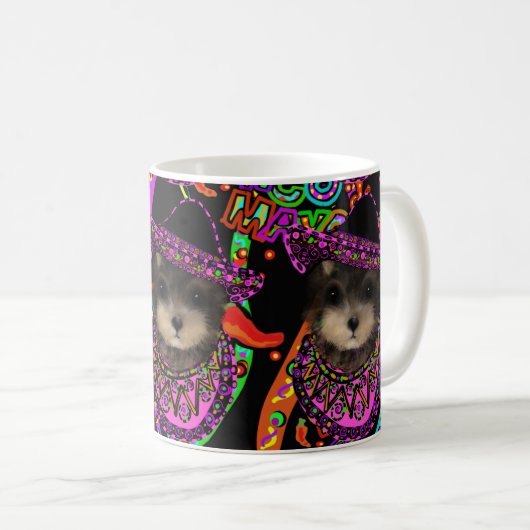 Yorkie Poo Koffiemok (Voorkant rechts)