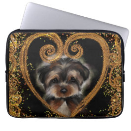 Yorkie Poo Laptop Sleeve