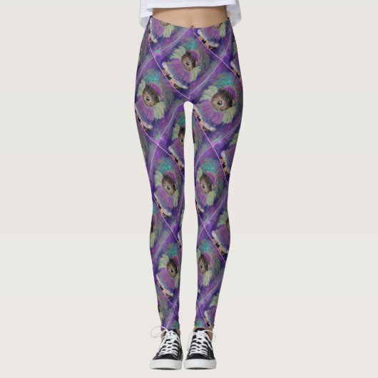 Yorkie Poo Leggings (Voorkant)